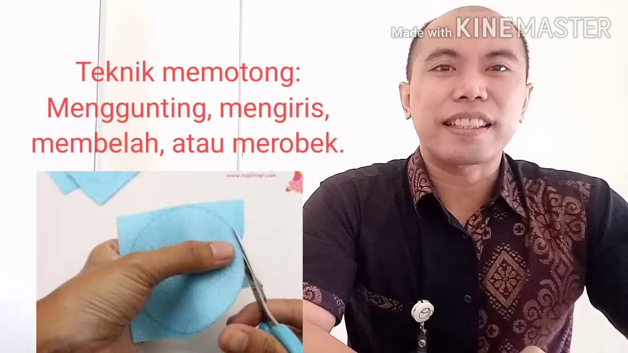 Teknik Potong Lipat Dan Sambung Kelas 3 Sd  Puspasari