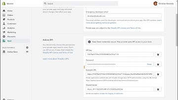 Merchant Walkthrough, Step 5: Importing Products from an existing Shopify Store