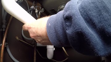 part 7 garbage disposal and drain assembly installation! copyright sgb