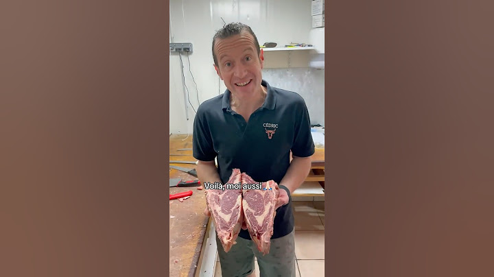 4 côtes de bœuf vieilles de 40 jours 😳🥩
