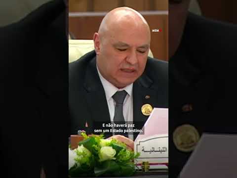 ‘Não haverá paz sem um Estado palestino’, alerta presidente libanês