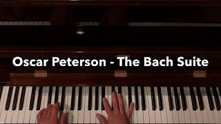 Oscar Peterson - The Bach Suite - Andante - Solo Piano