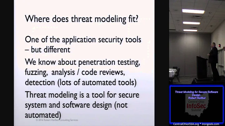 COIS DC03 Threat Modeling for Secure Software Desi...