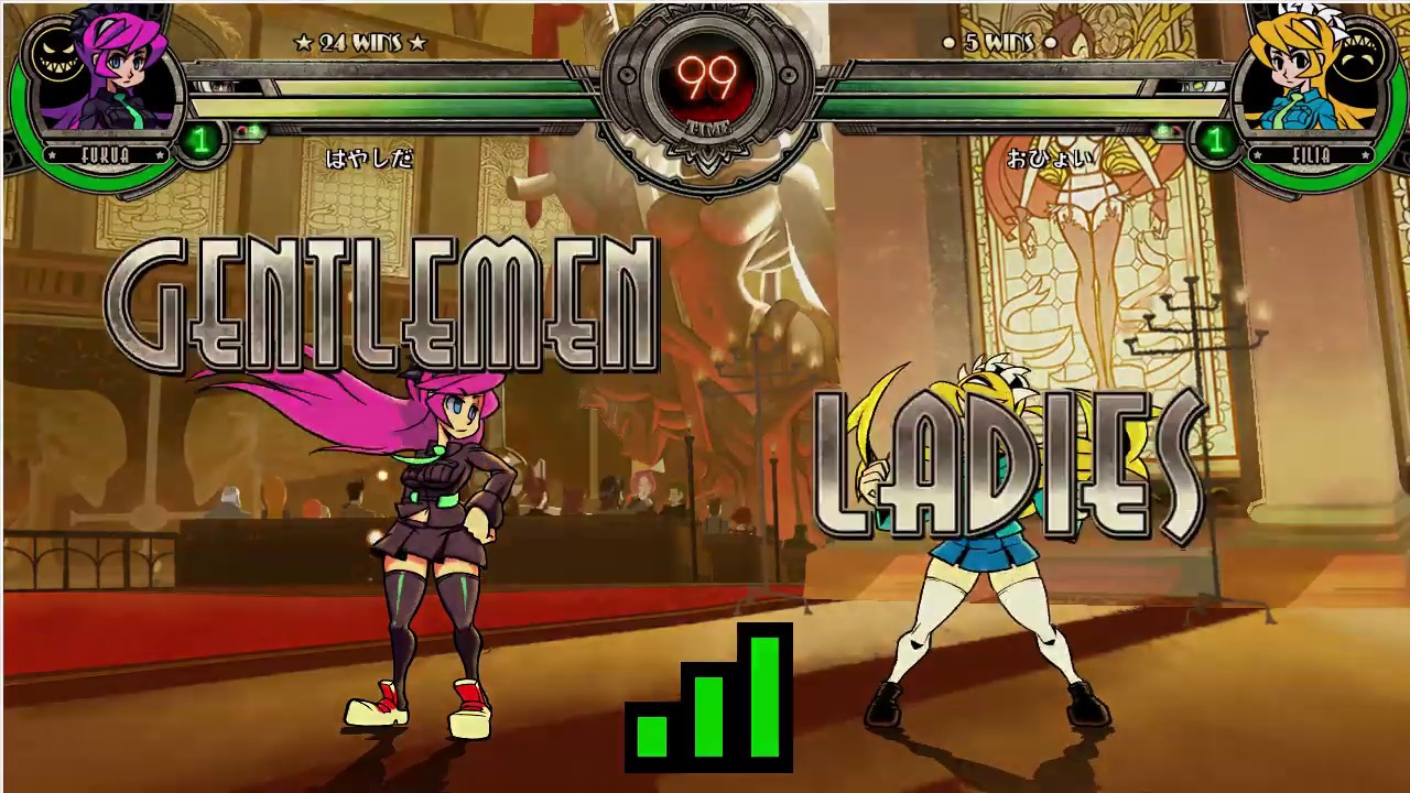 Skullgirls フクア フォーチュンvsフィリア ロボ Youtube