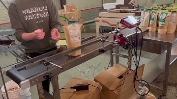 SNEED-JET Titan Inkjet Printer Date Coding Granola Bags