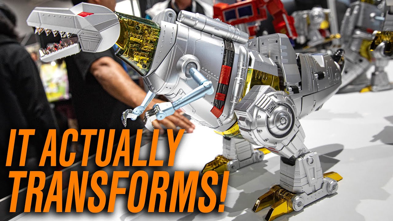 This Transformers Dinobot Actually Transforms! YouTube