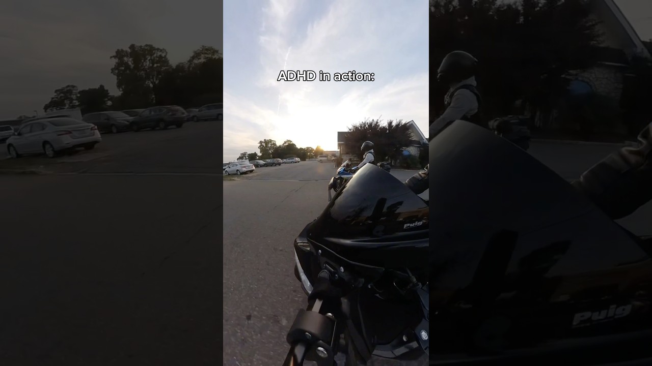 ADHD while riding: in human form