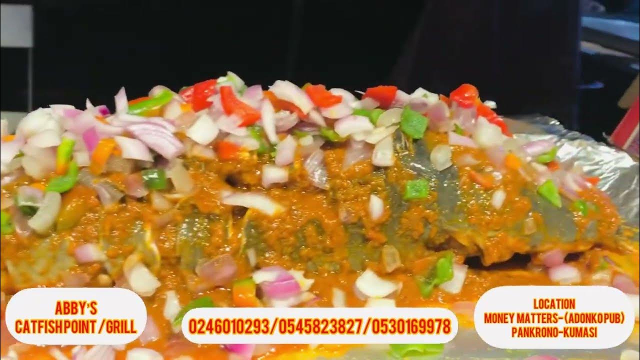 CATFISH POINT/GRILL BEST IN GHANA 🇬🇭 YouTube