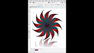 3d logo design in corel 🔥🔥 #shorts #abstract #coreldraw
