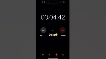 Day 1 trying to  stop at exactly 8 seconds