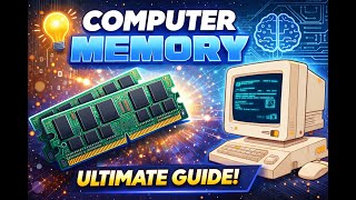 Computer Memory | मेमोरी क्या होती है? | RAM, ROM, Primary &amp; Secondary Memory | Explain in Hindi