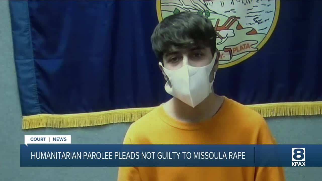 Humanitarian parolee pleads not guilty to Missoula rape - YouTube