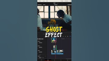 Ghost effect in DaVinci Resolve #musicvideo #davinciresolve