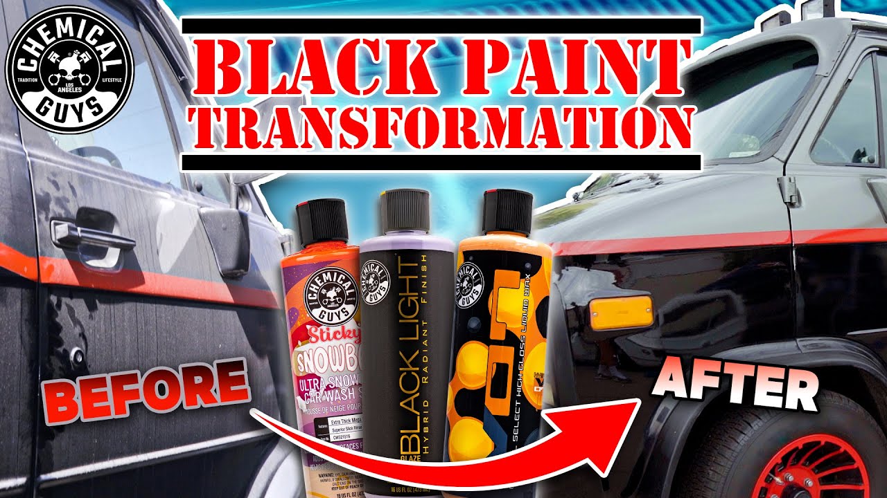 Chemical Guys - Restore a deep black shine to your paint!⁣