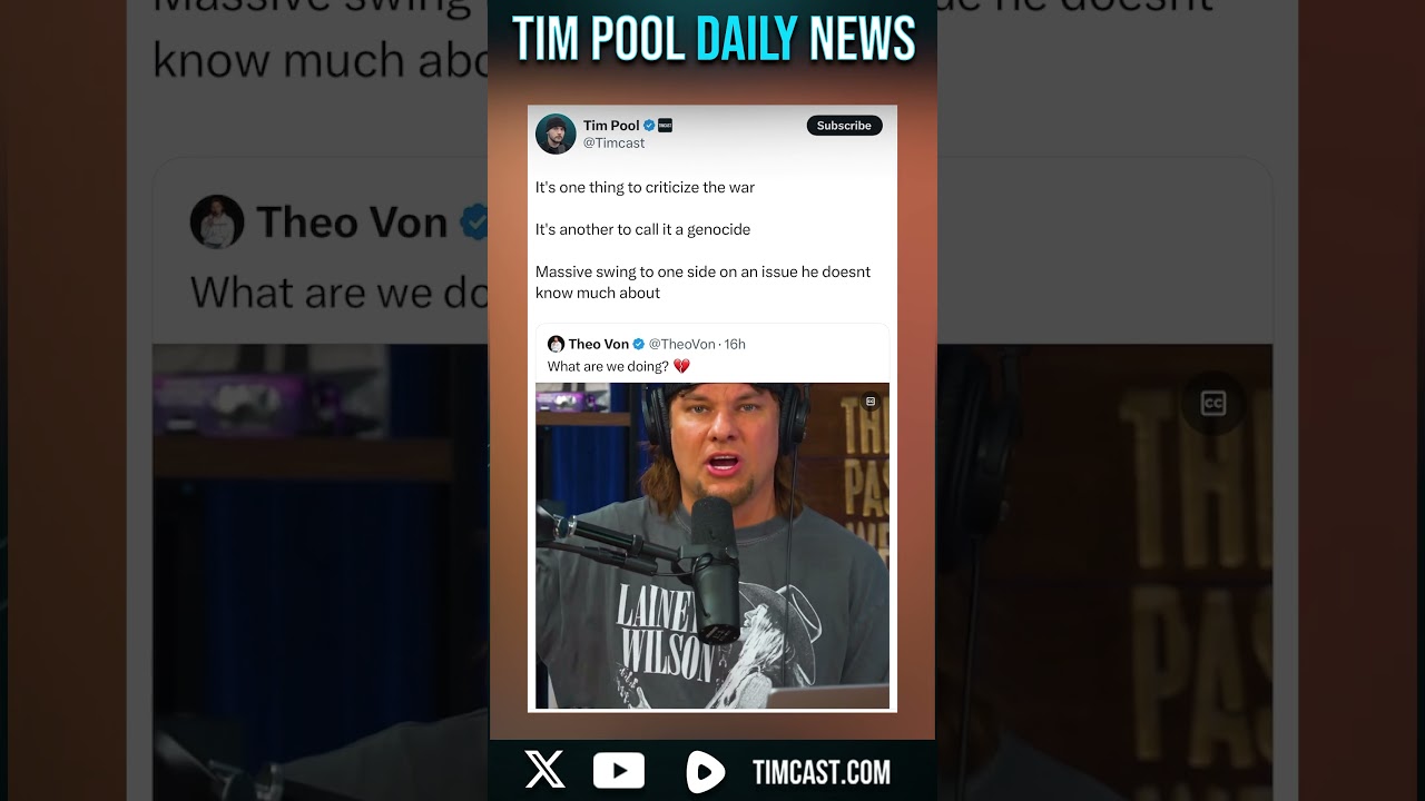 It's One Thing to Criticize The War, It's Another To Call it a Genocide #shorts