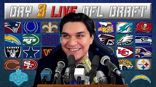 2022 NFL Draft Day 3 LIVE STREAM: Chargers Fans Watch Party | Director LIVE