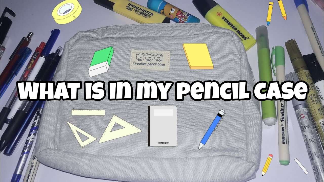 what is in my pencil case #stationary new edition 2024...🍃🍃🎀 - YouTube