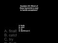 .NET Programming Interview Question #22| C# MCQ for Practice