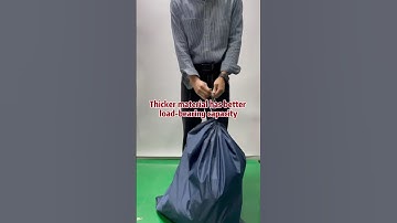 Large capacity laundry bag back bag