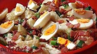 Classic Potato Salad (with Bacon and Egg) | One Pot Chef