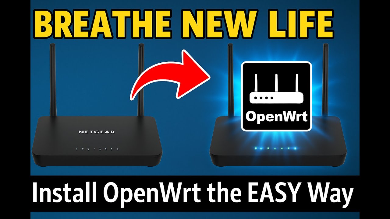 Unlock Your Router’s Power! Flash OpenWRT on Netgear R6850 the EASIEST ...