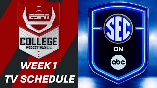 Colorado Scheduled Who For Week 1? - ESPN CFB Schedule Release