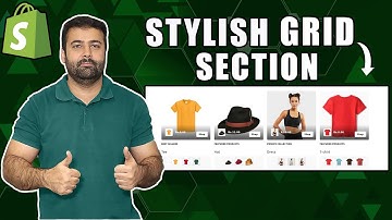 How To Add Stylish Product Grid Section [Shopify - Without App]