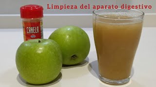 BATIDO PARA LA LIMPIEZA  DEL APARATO DIGESTIVO. Este zumo te limpia por dentro.