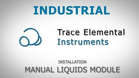 Industrial - Installation manual liquids module