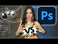 Photoshop vs GIMP: Una Comparación Completa | Software de Edición de Fotografías