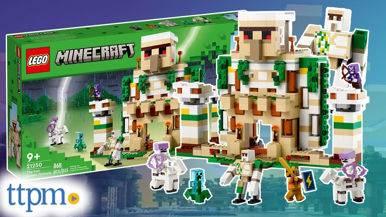 LEGO® Minecraft® The Iron Golem Fortress – 21250