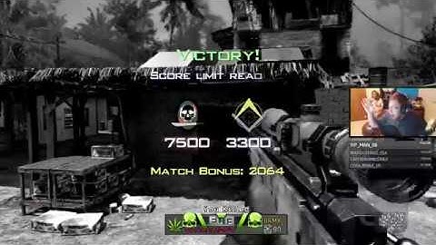My MW3 Throwing Knife Across the Map Final Kill Cam