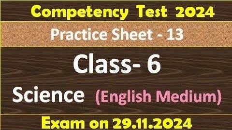 pseb competency based paper class 6th science worksheet 13 test 2024 Fully solved #pseb #class6