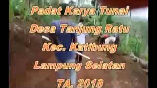 Padat Karya Tunai Desa Tanjung Ratu Kecamatan Katibung Lampung Selatan TA2018