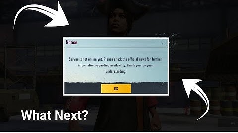 Server is not online yet | BGMI