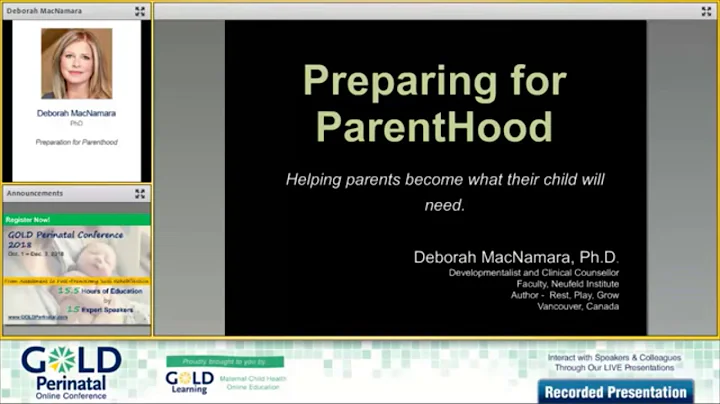 Interview with Deborah MacNamara | Preparation for...