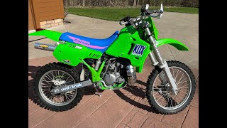 KDX 200 Full Restore 2023 Riding video