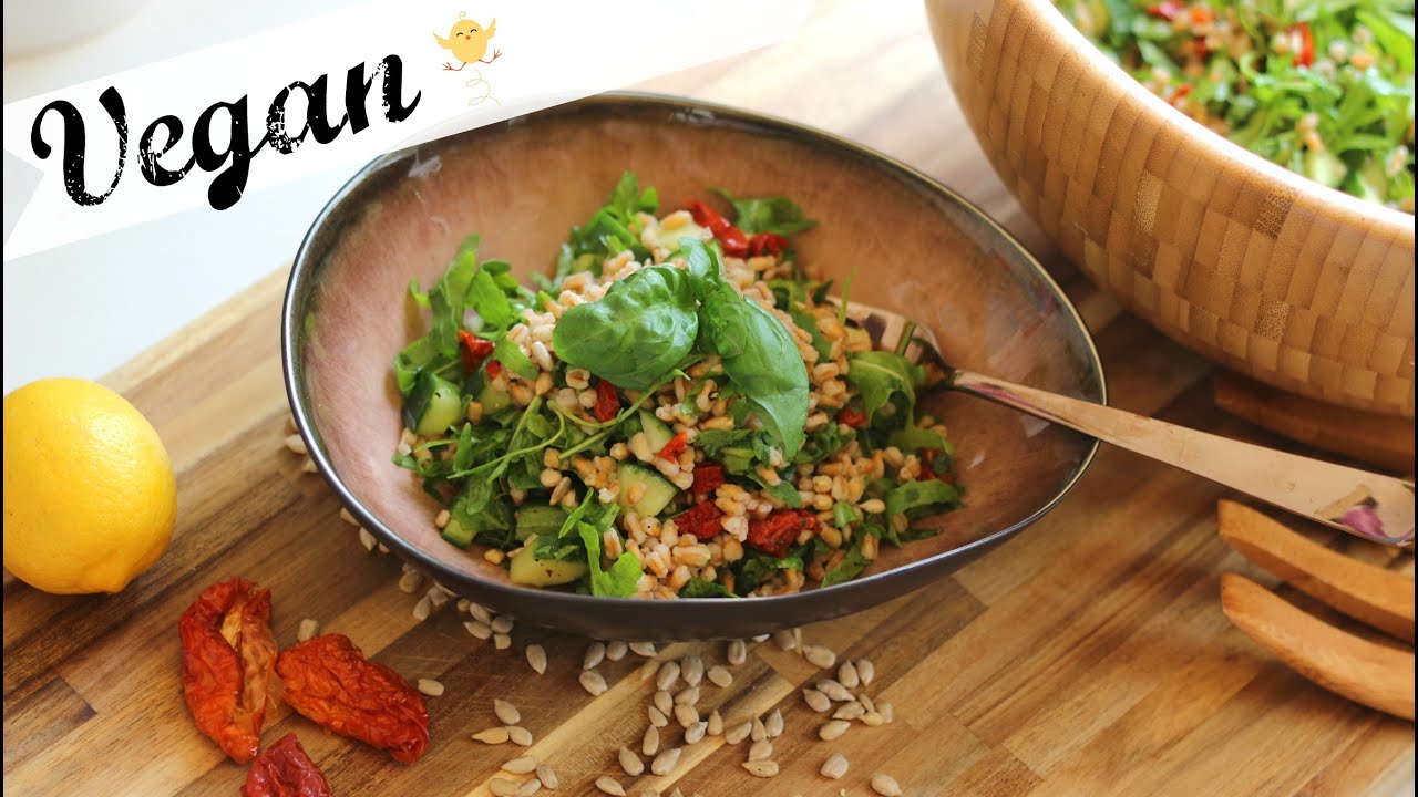 Dinkelsalat | yummy quickie - YouTube