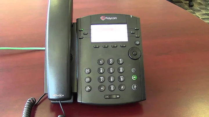 Tele-Data Solutions Training Video: Polycom VVX 300 - Placing Calls on Hold and Retrieving