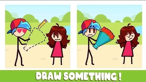 FNF Draw Puzzle - Music Battle Life Story - Gameplay Walkthrough Part 1 Level 1 - 57 (Android, ios)