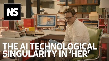 Does AI assistant Her reach the technological singularity?