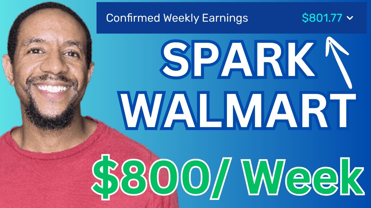 Make $800 A Week As A Walmart Spark Delivery Driver - YouTube