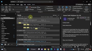 Microsoft 365 Outlook - How to display in which folders emails are located in search results