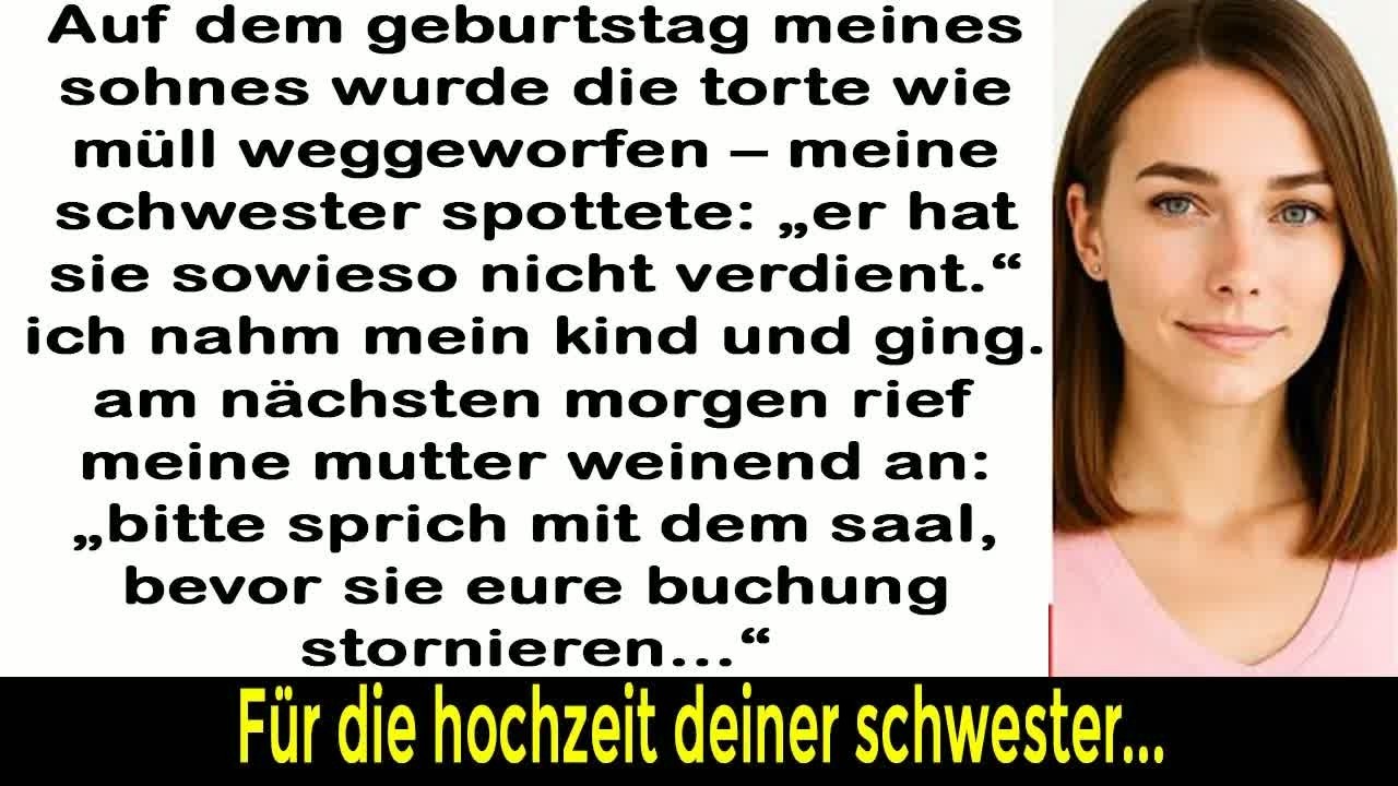 Der Kellner zögerte, als meine Schwester die Kuchenschachtel öffnete. „Wirf ihn weg. Er hat ihn sowieso nicht verdient.“ Die Dinosaurierkerzen meines Sohnes lagen unangezündet, seine Hand suchte...