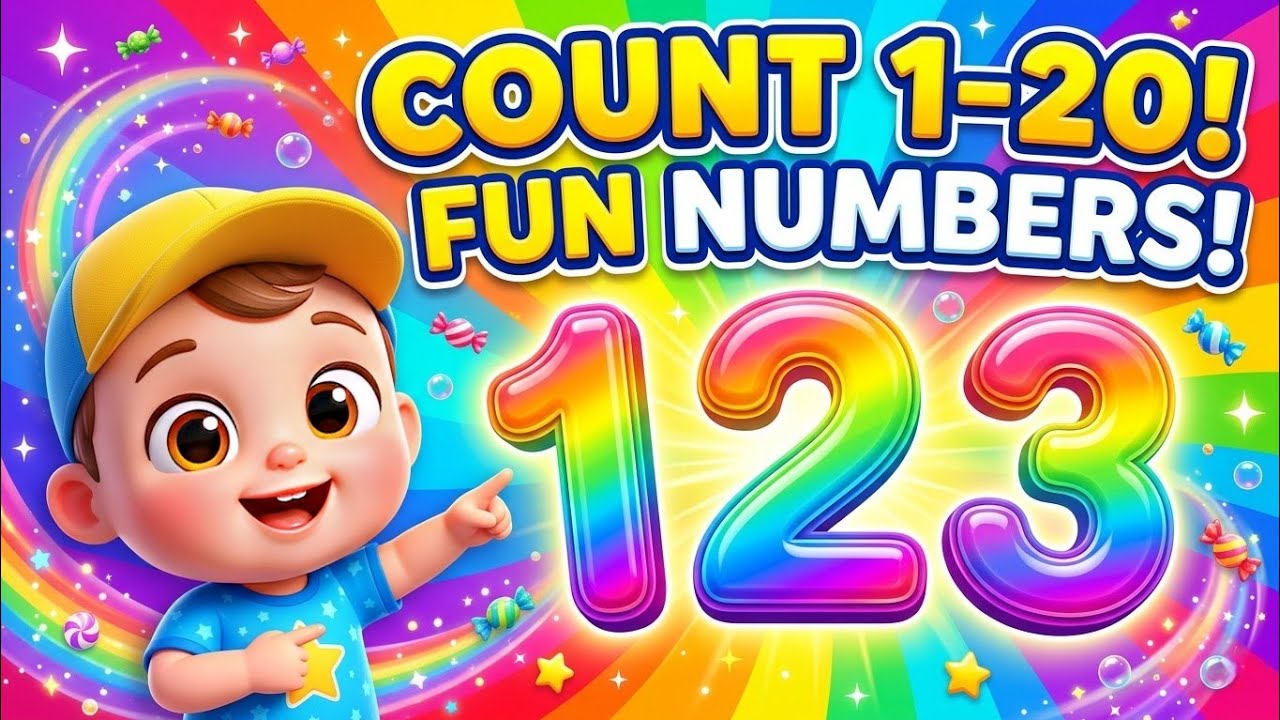 Learn Numbers 1 To 20 For Kids Counting Fun Game Preschool Learning learn-numbers-1-to-20-for-kids-counting-fun-game-preschool-learning