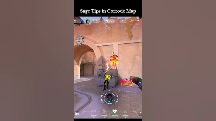 MUST WATCH 💥 Sage hacks in Corrode Map #valorant #valoranttips #valorantclips #livestreaming #gaming