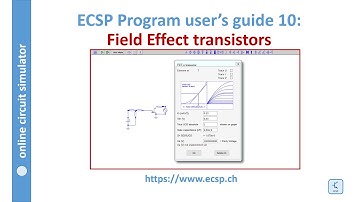 Simulation of FET transistors on ecsp: user
