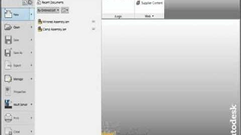 Inventor 2012 Mini-Course Part 1