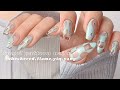 トレンド柄ネイル🐋チェッカーフラッグ.ファイヤー.陰陽 / 2021夏セルフジェルネイル・デザイン -trend pattern nail / checkered,flame,yin-yang-