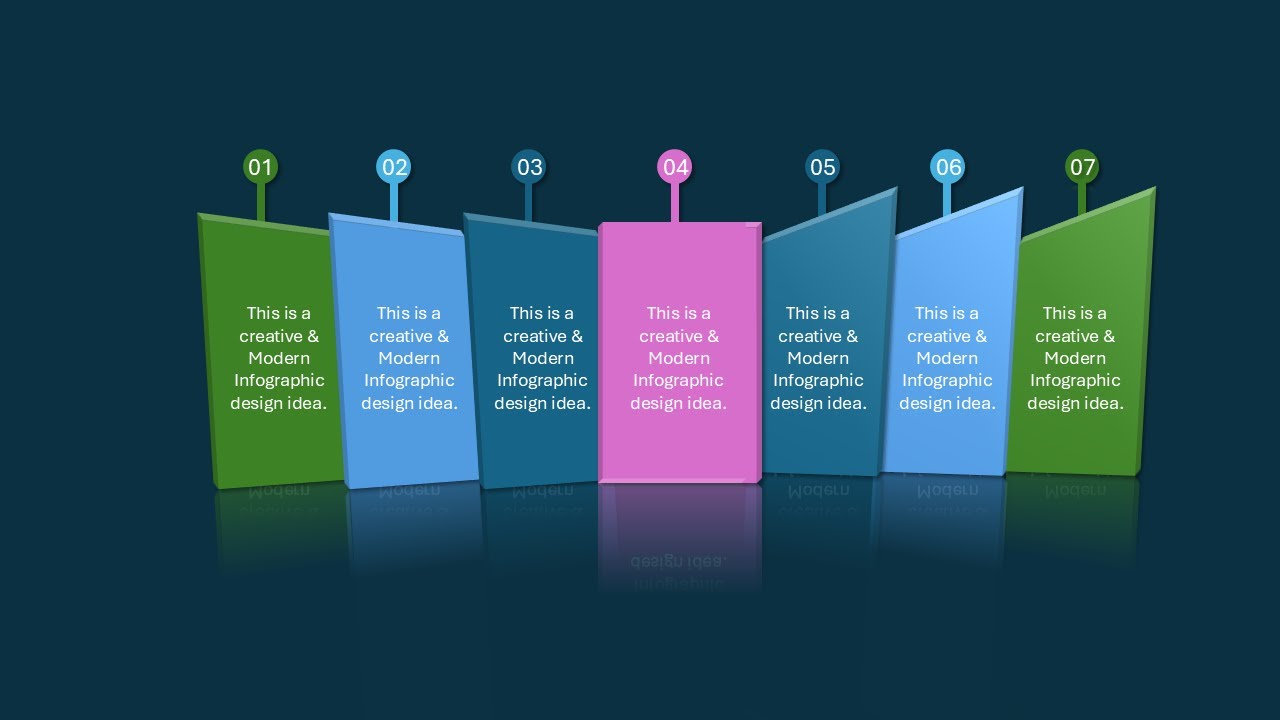 7 Steps PowerPoint Slide Design Idea in PPT with Morph Animation - YouTube